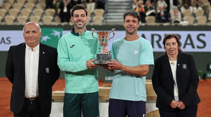 Granollers and Zeballos defend French Open men's doubles title