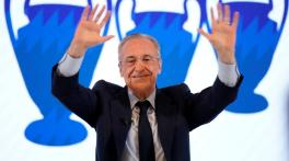 Florentino Perez re-elected as president of Real Madrid