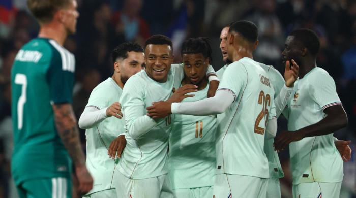 Michael Olise hat-trick fires France past Northern