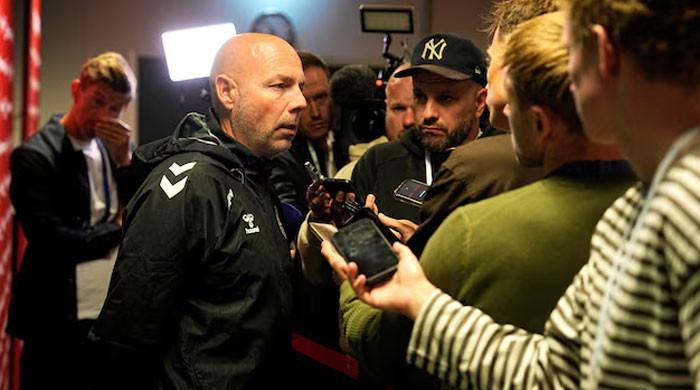 Denmark coach Riemer praises 'beautiful unity' aft