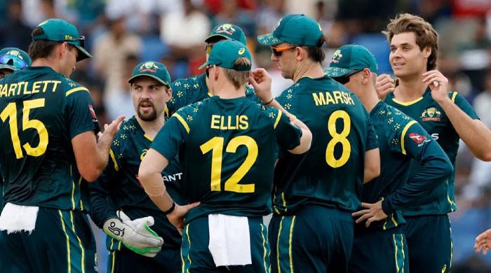 Australia has taken a 1-0 lead in the series after beating Bangladesh in the first T20I Australia has taken a 1-0 lead in the series after beating Bangladesh in the first T20I