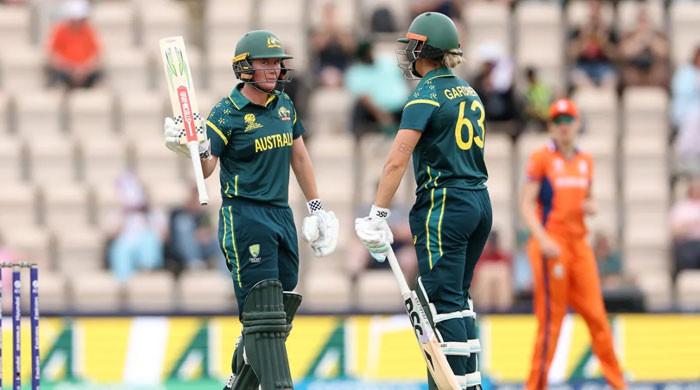 Women’s T20 World Cup: Australia extend winning run by beating Netherlands Women’s T20 World Cup: Australia extend winning run by beating Netherlands