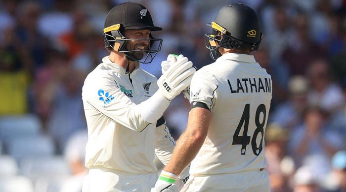Latham and Conway broke many records with their 317-run opening partnership against England.