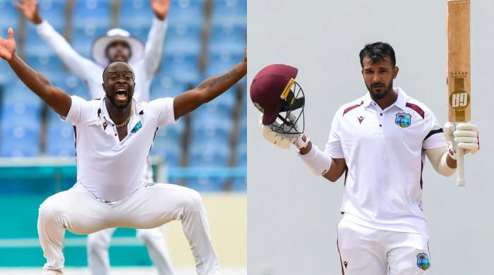 Janghu and Roach were the stars of the West Indies team that defeated Sri Lanka in the first Test