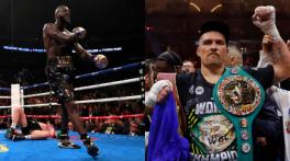 Oleksandr Usyk in talks for farewell fight against Deontay Wilder