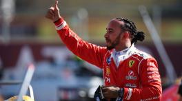 Hamilton puts Ferrari on pole for Silverstone sprint race