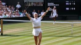 Muchova edges Gauff to reach Wimbledon final for first time