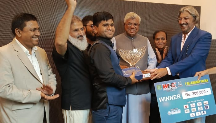 Rana Irfan clinches inaugural Ali Asghar Valika All-Pakistan Snooker Title