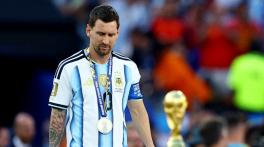 Lionel Messi thanks fans after Argentina's World Cup final heartbreak