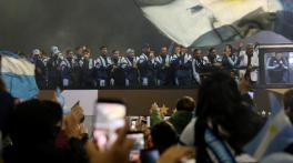 Argentina receive hero's welcome in Buenos Aires after World Cup return
