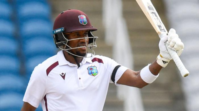 Bad Light Cut Short Pakistan-West Indies First Test Hodge shines on day one Bad Light Cut Short Pakistan-West Indies First Test Hodge shines on day one