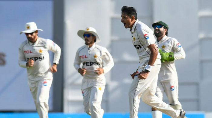 Abbas-led fast bowlers dominated Pakistan against West Indies Abbas-led fast bowlers dominated Pakistan against West Indies