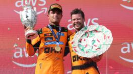 Lando Norris wins first race as F1 champion