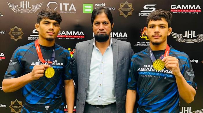 Pakistans young MMA fighters win two gold medals at GAMMA Asian Championship