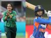Pakistan's Fatima, India's Rodrigues exchange customary handshake at The Hundred