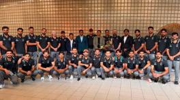 Pakistan team land in Netherlands for FIH Hockey World Cup 2026