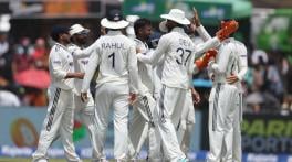 Suthar powers India to massive lead over Sri Lanka despite Dinusha's ton