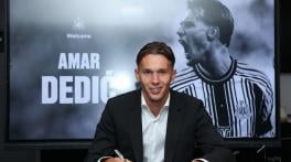 Newcastle United sign Amar Dedic from Benfica for £30m