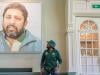 Pakistan players pose with Inzamam-ul-Haq's portrait at Lord's