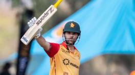 Zimbabwe edge past Namibia to register first win at T20I tri-series