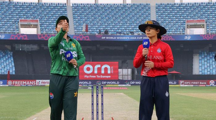 Pakistan win toss, elect to bat first against Thailand
