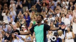 Gael Monfils celebrates 40th birthday with stunning US Open comeback win