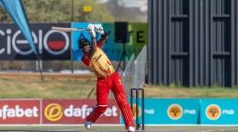 Zimbabwe thump Namibia to boost T20I tri-series final hopes