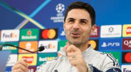 No excuses, no surprises: Arteta's Arsenal love challenges