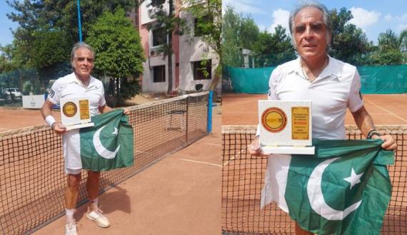 rasheed malik nay bharat mein pakistani parcham buland kardia