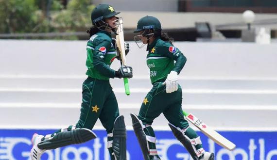 Pakistan women team nay last odi jeet liya series 2 1 se south africa kay nam