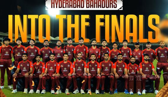 Sindh premier league Hyderabad bahadurs in Final