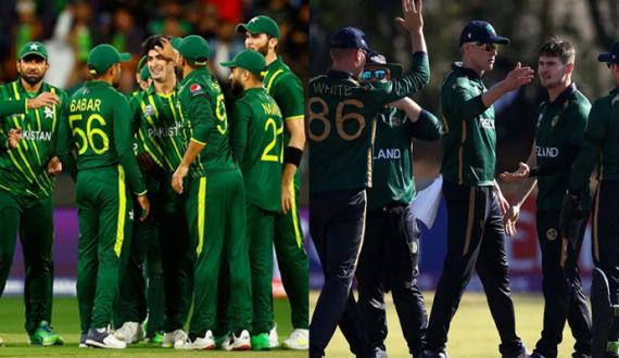 Cricket Ireland ka pakistan kay khilaf T20 series kay schedule ka ailan