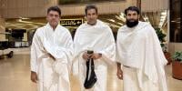 wasim akram aur misbah ul haq hajj kay liye rawana