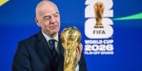 fifa ky sadar ka future mai 64 teams ka world cup karwanay ka andiya